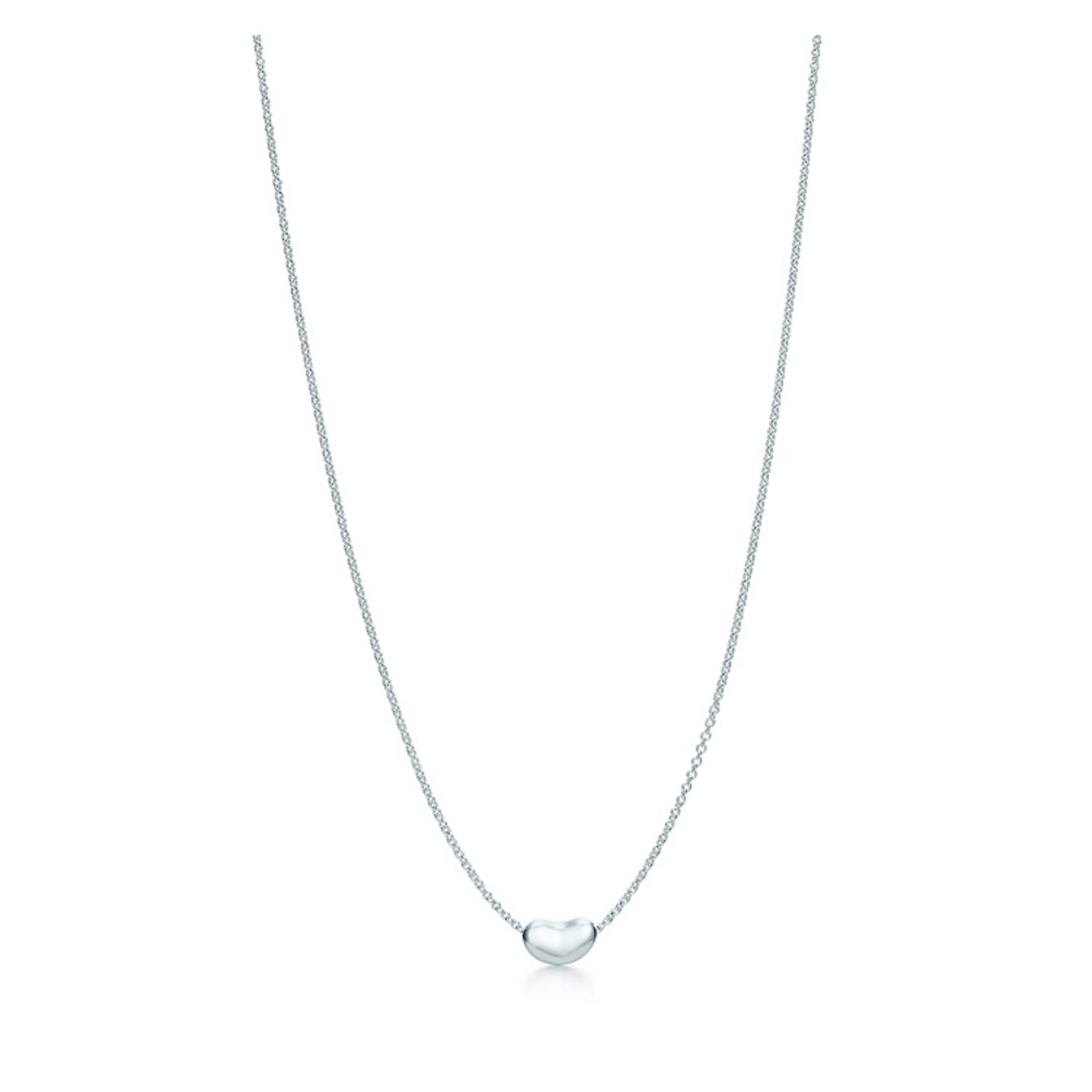 Tiffany Silver Elsa Peretti Small Bean Necklace🔥